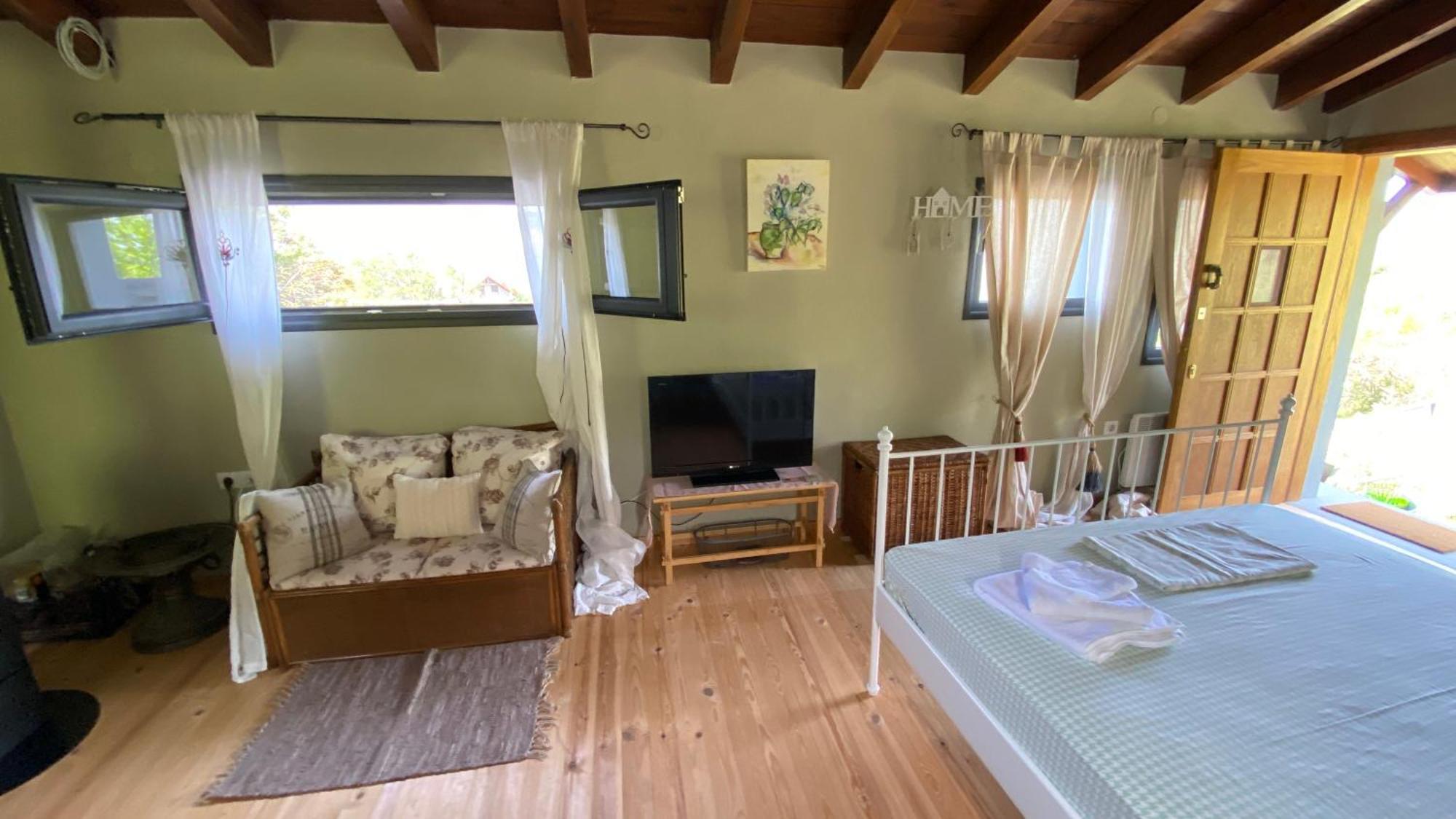 Little Garden Cabin Perivolaki Bagian luar foto